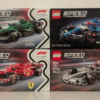 Lego Speed Champion F1 Lotto da 4