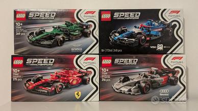 Lego Speed Champion F1 Lotto da 4