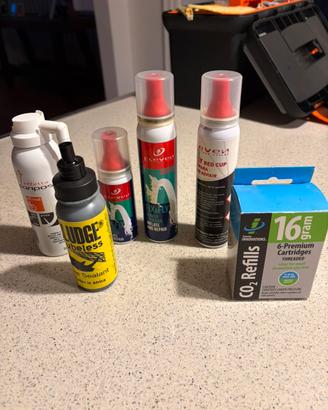 Gonfia/ripara per gomme bici