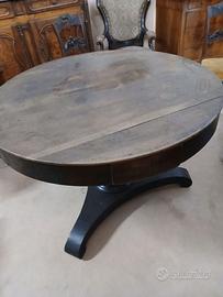 -TAVOLO MANTOVANO IN NOCE MASSELLO