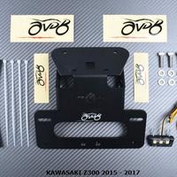 Portatarga specifico AVDB KAWASAKI Z300 2015 2017