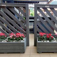 7 Fioriere in Hanit di grandi dimensioni