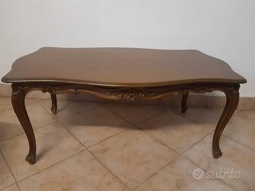 tavolino basso in legno 