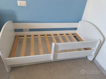Letto bambino con materasso, cassetto estraibile