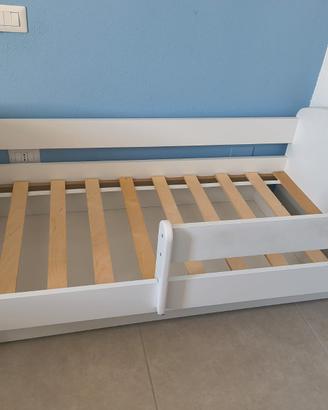 Letto bambino con materasso, cassetto estraibile