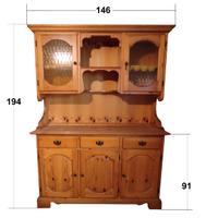 Dispensa in legno massiccio