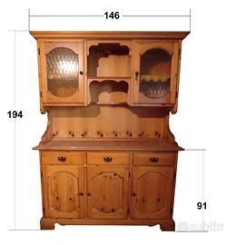 Dispensa in legno massiccio