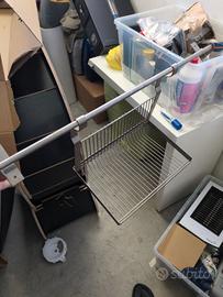 Scolapiatti con supporto da parete Ikea 