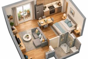 Bilocale a Cogliate-libero subito-posto auto