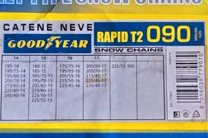 Catene da neve GOODYEAR Rapid T2 mis. 090