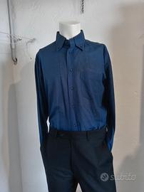Camicia misto lino - made in Italy anni 90 - Tg. L