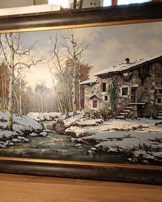 Opera d'arte Riccardo Rinaldi 70 x 140 cm. 