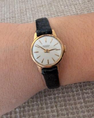 Orologio da polso donna vintage Roundex 17 rubis