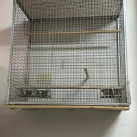 Gabbia artigianale per pappagalli di grossa taglia