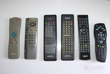 TELECOMANDO TV USATO VINTAGE vecchi modelli