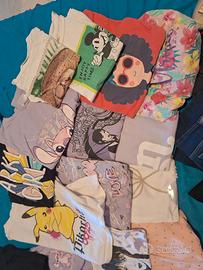 abbigliamento bambina 10-11 anni circa 140vm