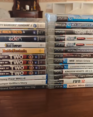 Videogiochi sigillati (sealed) ps2 e ps3