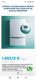 caldaia Vaillant  eco Balkon plus