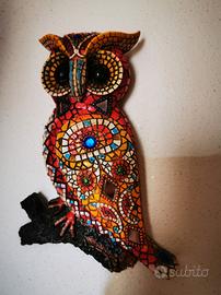 Decorazione etnica Gufo