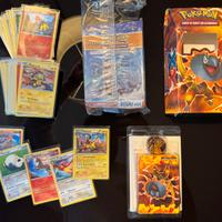 Mazzo tematico carte Pokemon Saetta Ardente XY