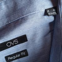 Camicia da uomo, manica lunga, xl