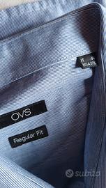 Camicia da uomo, manica lunga, xl