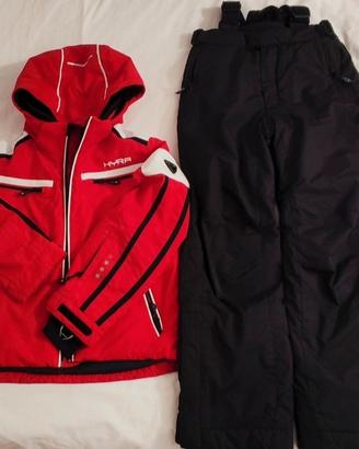 Completo sci tecnico (giacca+pantaloni), t0  anni