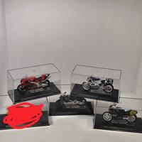 Lotto 5 Modellini Moto GP Die-Cast Honda 