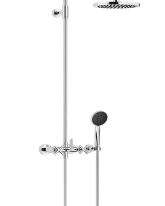 Batteria doccia stelo TARA Ø220mm