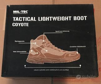 ANFIBI MIL-TEC  LIGHTWEIGHT COYOTE BROWN TAGLIA 39