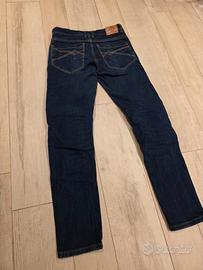 Jeans da moto tecnici in Denim rinforzato