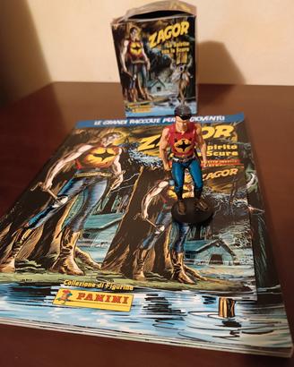 Album Zagor  completo .+ statuina. + cartolina