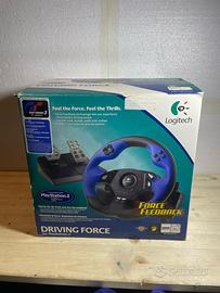 Logitech GT Force Volante gran turismo ps2