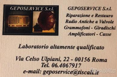 Riparazioni radio giradischi e molto altro roma