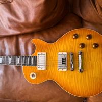 Tokai crossroad Flame Honey Burst