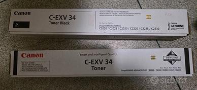 Toner Originali Canon C-EXV 34 (NERO)