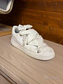 air force rope laces con lacci in corda e lanvin