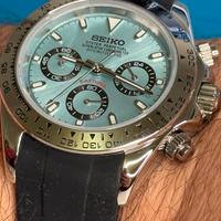 Seikomod Daytona celeste