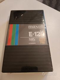 VIDEOCASSETTA VERGINE MAXELL.