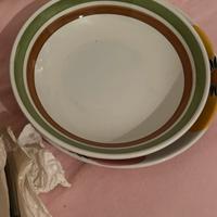 Set piatti/insalatiere  in ceramica italiana