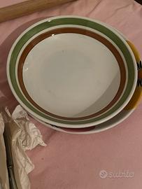 Set piatti/insalatiere  in ceramica italiana