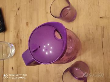 Brocca caraffa in vetro