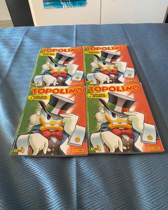 4 fumetti topolino dialetto