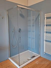 Piatto doccia e Box doccia 120x80