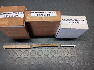 20,000 Graffette tipo R54 x graffettatrice elett