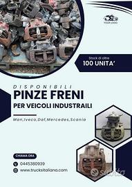 Stock pinze freno veicoli industriali