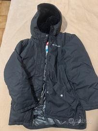 Piumino Bambina Columbia nero 7/8 anni