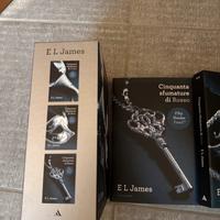 Libri cofanetto trilogia 50 sfumature