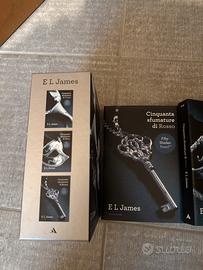 Libri cofanetto trilogia 50 sfumature