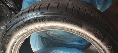 Gomme estive Kumho 215/55 R18 - nuove